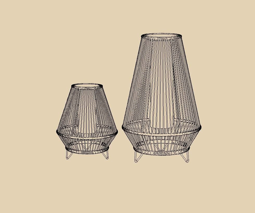 Rocket Floor Light
